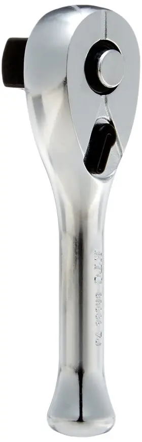 Ktc-brc3s Ktc 3/8 Inch Sq. Compact Ratchet Handle 80mm Long