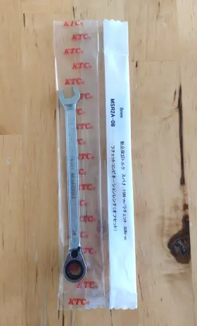 Msr2a-08 Ktc Ratchet Combination Wrench Offset 8mm