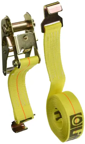 Lift All 697886613044 Liftall 60501x20 2 Inch X 20ft Flat Hook Ratchet Assembly Cargo Strap 15 Length