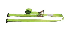 Te60809 Lift All Lift-all Logistic Ratchet Strap 16 Ftx2 In 1000lb Yellow