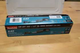 Xrw01z Makita 18v Lxt Interchangeable 3/8 Inch And 1/4 Sq. Drive Ratchet Bare Tool