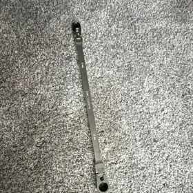 Matco Hwklm15 Flex-head Ratcheting Wrench 15mm Chrome Vanadium Metric Silver