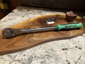 Cfr15tga Matco Tools 1/2 Inch Dr Ratchet Fine Tooth Green Soft Handle