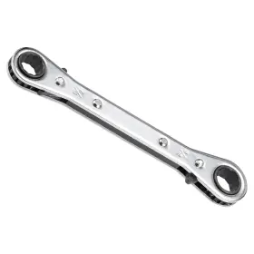 Metallixity 766549708387 Double Box End Reversible Ratcheting Wrench Sae 1/2 By 9/16 Inch Cr-v Spanner