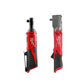 2457-20-2564-20 Milwaukee M12 12v Lithium-ion Cordless 3/8 Inch Ratchet And Right Angle Impact Wrench