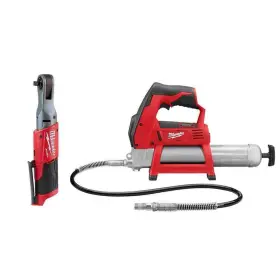 2557-20-2446-20 Milwaukee M12 Fuel 12v Lithium-ion Brushless Cordless 3/8 Inch Ratchet With Co