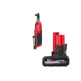2567-20x5ho Milwaukee M12 Fuel 12v 3/8 Inch High Speed Ratchet With 5ah Battery