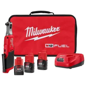 2567-22-48-11-2420 Milwaukee M12 Fuel 12v Lithium-ion Brushless Cordless High Speed 3/8 Inch Ratchet With 2.0ah B