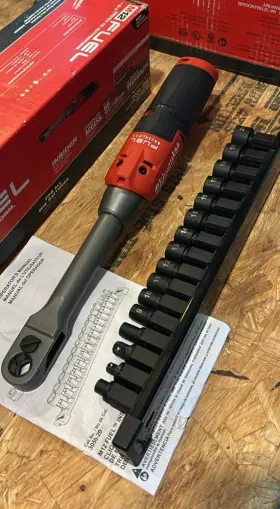Milwaukee 3059-20 M12 Fuel Insider Ratchet Wrench Brushless Extended Reach 13-piece Set