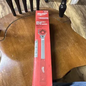Milwaukee 48-22-9219m Linemans 3-in-1 Ratcheting Wrench Hammer Lanyard