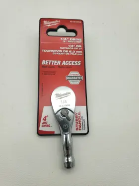 48-22-9003 Milwaukee 48229003 Pack Of 1 1/4 Drive Stubby Ratchet