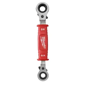 Milwaukee Wrench-48-22-9212 Linemans 4-in-1 Insulated Ratcheting Box