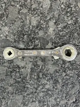 Rw-45 New Britain Air Conditioning Wrench 3/16 Inch 1/4 X 1/2 9/16 Ratcheting