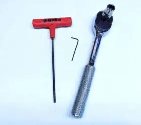 Atha17t Omega New Technologies 3/8 Inch Dr Reversible Hi-lok Hand Ratchet Set