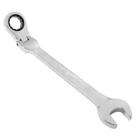 Wq202309280607 Piutouyar 19mm Flex-head Ratcheting Wrench Professional Metric Silver
