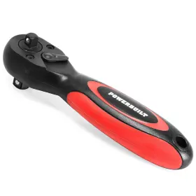 940481 Powerbuilt 3/8 Inch By 1/2 Drive Composite Stubby Ratchet -