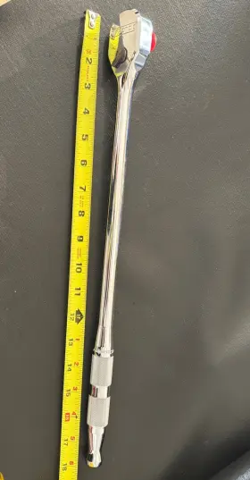 J5450htc Proto 5249h Ratchet Pear Head 18 Inch Oal 1/2 Drive Precision Chrome