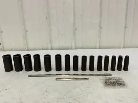 J74114 Proto - Impact Socket Set 1/2 In Drive Size 15 Pieces 3/8 To 1 1/4