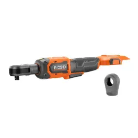 R866011b-ac13b03n Ridgid 18v Brushless Cordless 3/8 Inch Ratchet Tool Only And Protective Boot