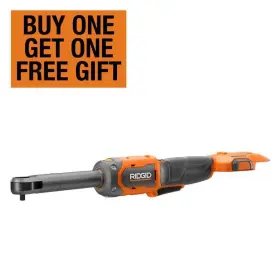 R866020b Ridgid 18v Brushless Cordless 1/4 Inch Extended Reach Ratchet Tool Only