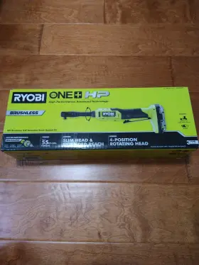 Ryobi 033287232581 18v Brushless 3/8 Inch Extended Reach Ratchets Kit With 2.0ah Hp Battery