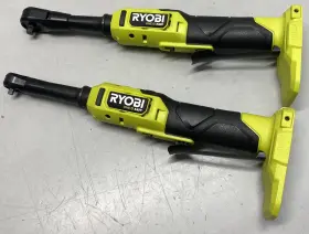 Pblrc2501sb Ryobi One 18v 1/4 Inch And 3/8 Extended Reach Ratchet Kit Tools Only