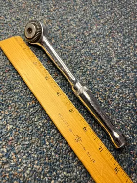 3886 Sk Vintage S-k Fine-tooth 3/8 Inch Ratchet Rare Usa Excellent Condition