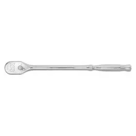 80221 Sk Professional Tools Hand Ratchet 1 2 Drive 15in Chrome Pear Head 90 Tooth Reversible Tool Sae
