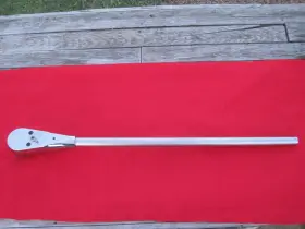 L53hb Snap-on L873 Tools 1 Inch Ratchet Head With 29 Handle Very Nice A