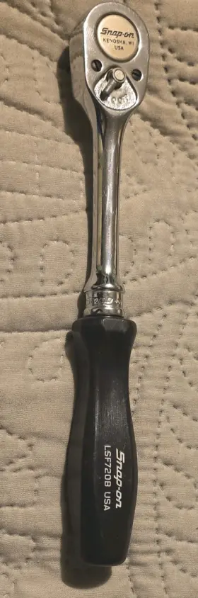Lsf720b Snap-on Standard Ratchet 1/2 In Drive Black Handle Steel