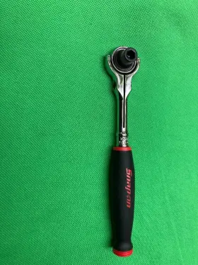 Thnfm72 Snap-on 1/4 Inch Hex Drive Round Swivel Head Bit Driver Ratchet New
