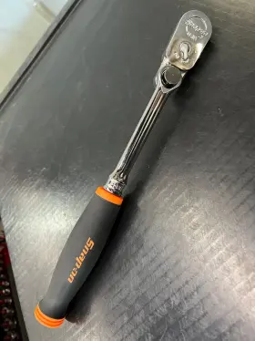 Fh80mp Snap-on Tools 3/8ftft Drive Soft Grip Handle Ratchet - Orange