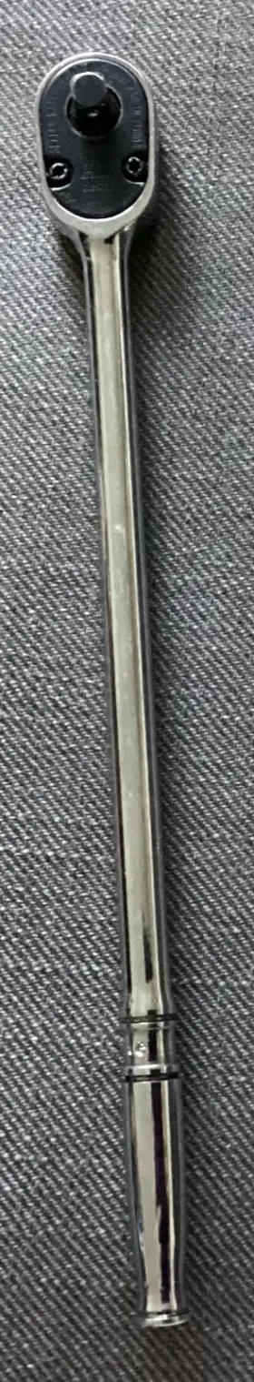 Tul72 Snap-on 1/4 Inch Drive Dual 80 Tech Long Ratchet Quality Heavyweight Steel New