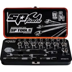 Spu-sp20213 Sp Tools Usa 22pc 3/8 Inch Drive 6pt General Service Socket Set Spu-sp20213 Sp Tools Usa 22pc 3/8 Inch Drive 6pt General Service Socket Set