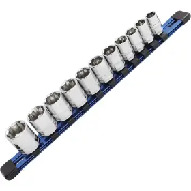 Spu-sp33025 Sp Tools Usa 10pc 3/8 Inch Dr Sae X-treme Grip Socket Set