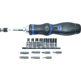 Spu-sp39635 Sp Tools Usa 16pc 1/4 Inch Drive Rotatable Ratcheting Bit Set Driver