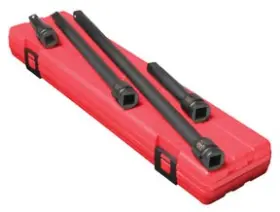 Suu-2500 Sunex Tools 4 Pc. 1/2 Inch Drive Impact Extension Set