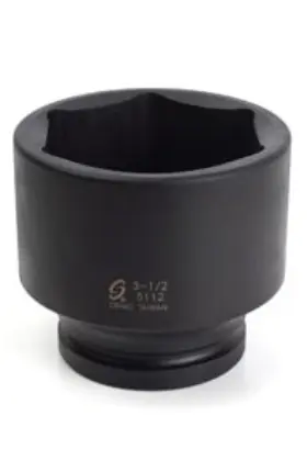 Suu-5112 Sunex Tools 1 Inch Drive Standard 6 Point Impact Socket 3-1/2