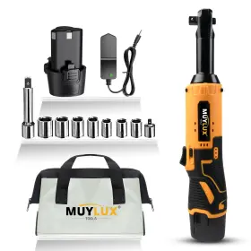 Cw-12ay Tegatok 3/8ftft High Torque Electric Ratchet Wrench Kit Extended Cordless