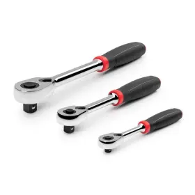 Srh91101 Tekton 1/4 Inch 3/8 1/2 Drive Quick-release Comfort Grip Ratchet Set 3-piece