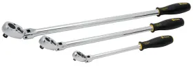 Ttn-11303 Titan 3pc Extra-long Flex-head Ratchet Set