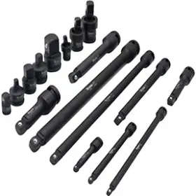 Ttn-81483 Titan 17 Pc. Impact Adapter Set