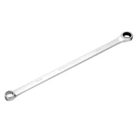 Uxcell 601968852450 17mm Metric Double Box Ratcheting Wrench 72 Teeth Cr-v Extra Long