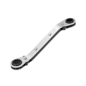 Uxcell 784958521328 Reversible Ratcheting Wrench 10mm X 12mm Offset Double Box End Cr-v