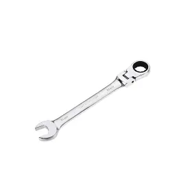 A19121000ux0202 Uxcell 11mm Flex-head Ratcheting Combination Wrench Metric 72 Silver