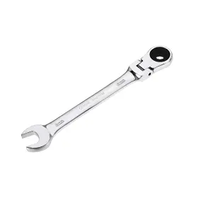 A19121000ux0221 Uxcell 6mm Flex-head Ratcheting Combination Wrench Metric 72 Silver