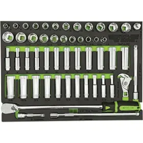 Vim-sms600 Vim Hand Tools 52 Pc. 3/8in Dr. Socket Master Set Vim-sms600 Vim Hand Tools 52 Pc. 3/8in Dr. Socket Master Set