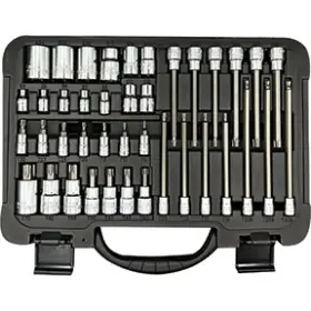Vim-tms40 Vim Hand Tools 40 Pc. Elite Torx Master Driver And Socket Set - S2 Steel