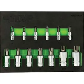Vim-xzns1000a Vim Hand Tools 13 Pc. Xzn Triple Square Driver Set - S2 Steel