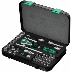 Wera 013288121127 Sae 1/4 Inch Drive Speed Ratchet Set 41-piece Wera 013288121127 Sae 1/4 Inch Drive Speed Ratchet Set 41-piece